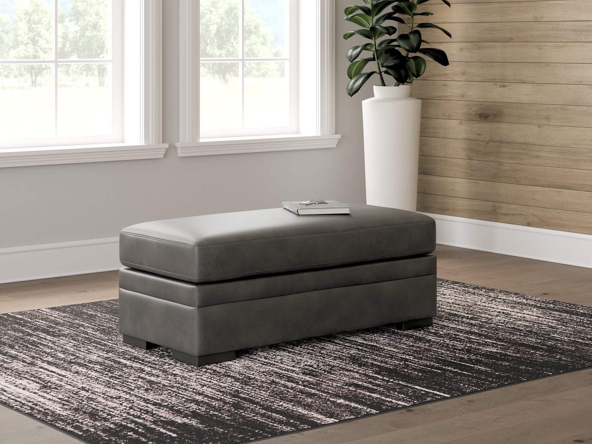 Lofton-Pike Oversized Accent Ottoman - Furniture 4 Less Outlet (Salinas,CA)