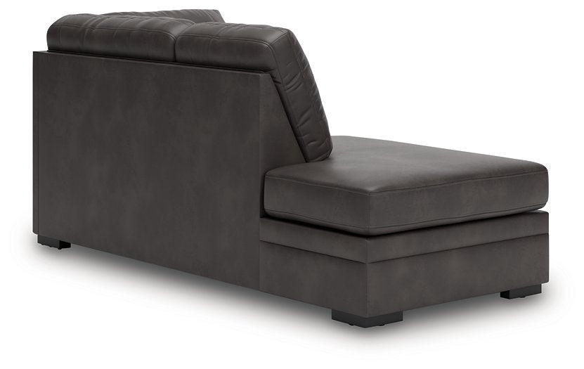 Lofton-Pike Sectional with Chaise - Furniture 4 Less Outlet (Salinas,CA)
