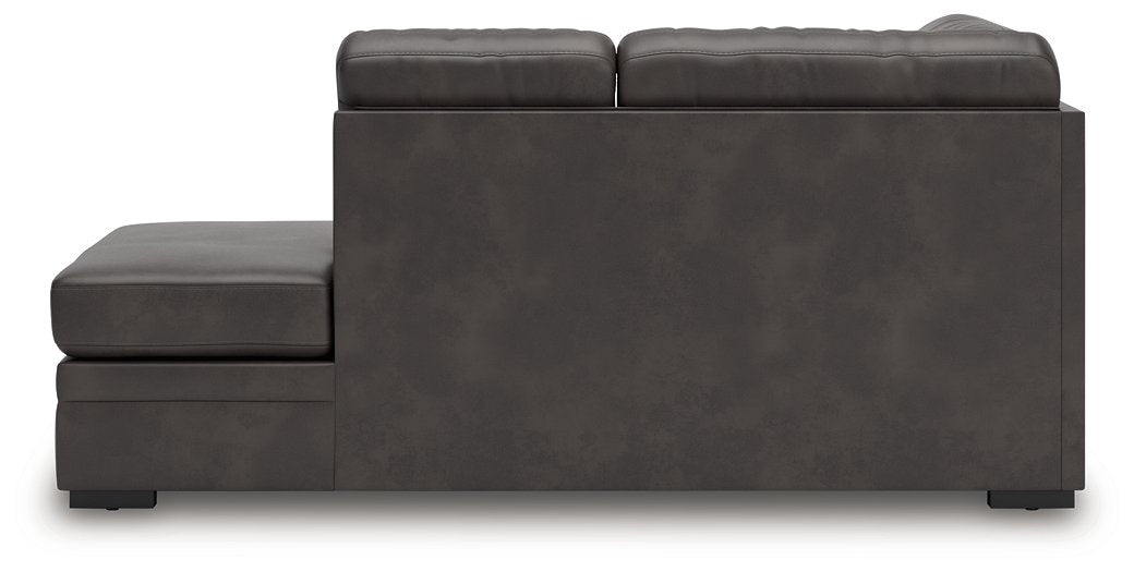 Lofton-Pike Sectional with Chaise - Furniture 4 Less Outlet (Salinas,CA)
