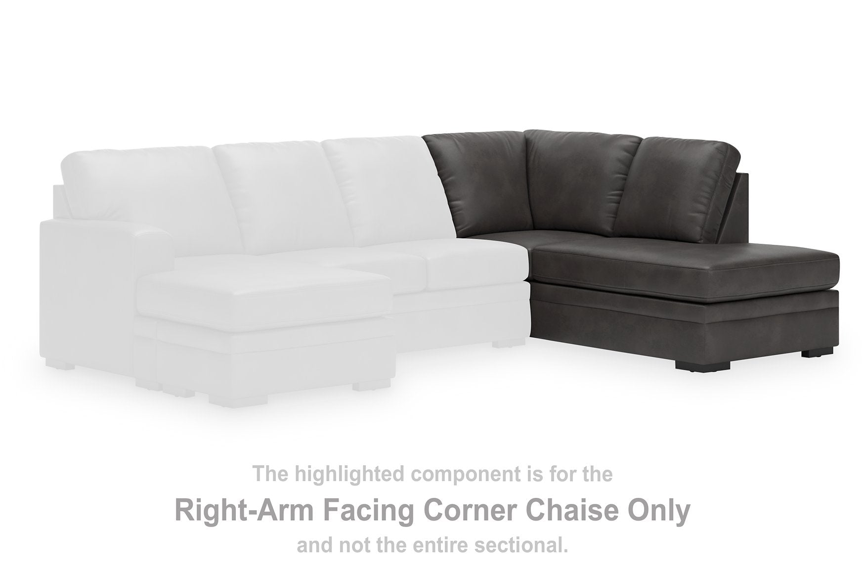 Lofton-Pike Sectional with Chaise - Furniture 4 Less Outlet (Salinas,CA)