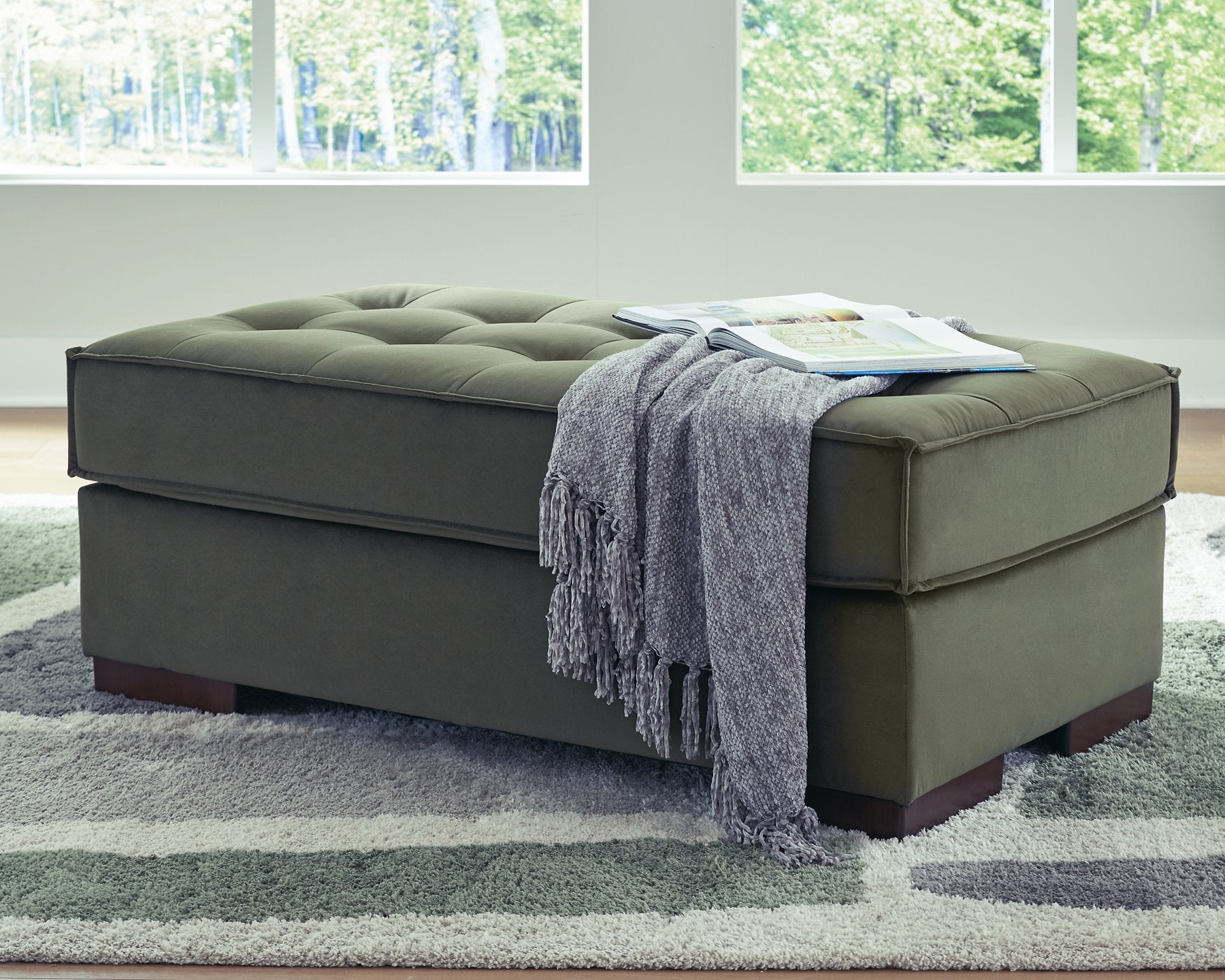 Caspian-Town Oversized Accent Ottoman - Furniture 4 Less Outlet (Salinas,CA)