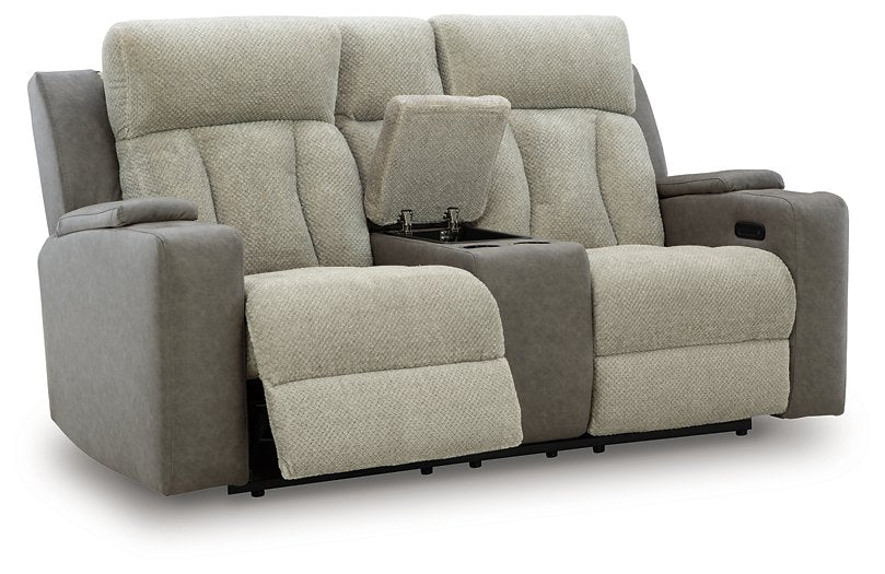 WhipLash Power Reclining Loveseat with Console - Furniture 4 Less Outlet (Salinas,CA)