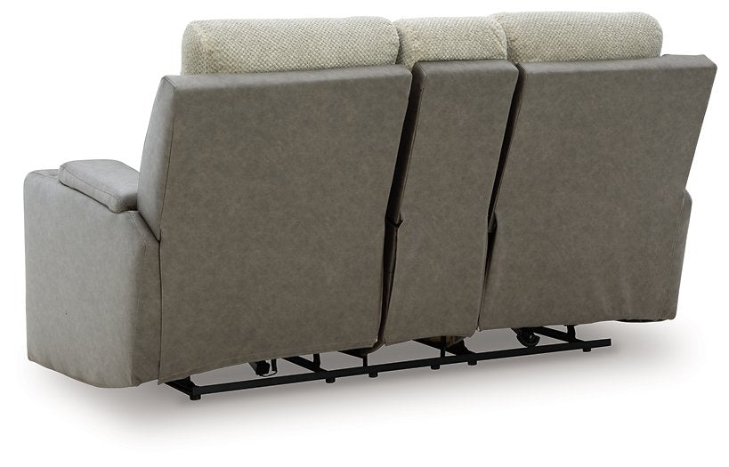 WhipLash Power Reclining Loveseat with Console - Furniture 4 Less Outlet (Salinas,CA)