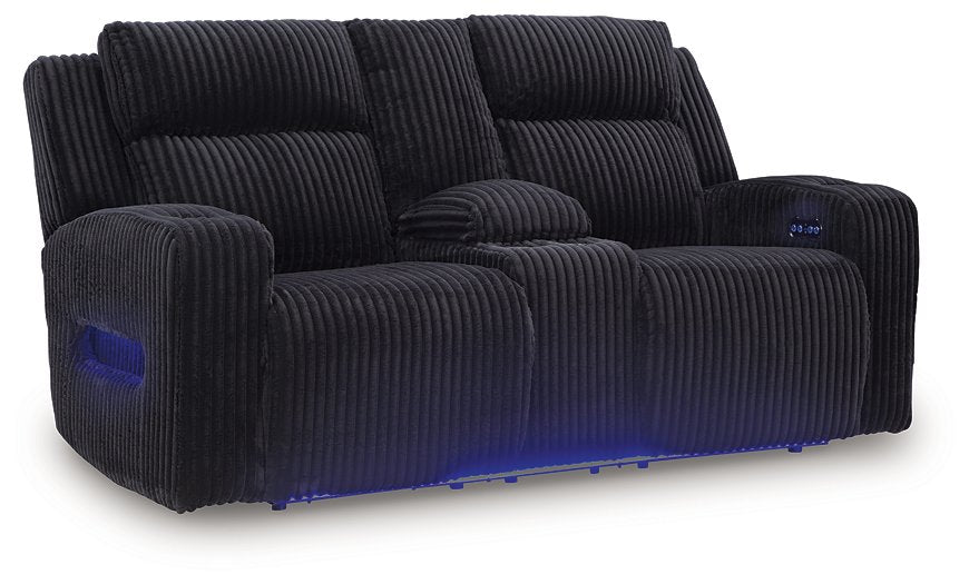 Forest Lake Power Reclining Loveseat with Console - Furniture 4 Less Outlet (Salinas,CA)