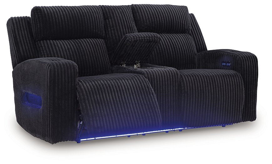 Forest Lake Power Reclining Loveseat with Console - Furniture 4 Less Outlet (Salinas,CA)