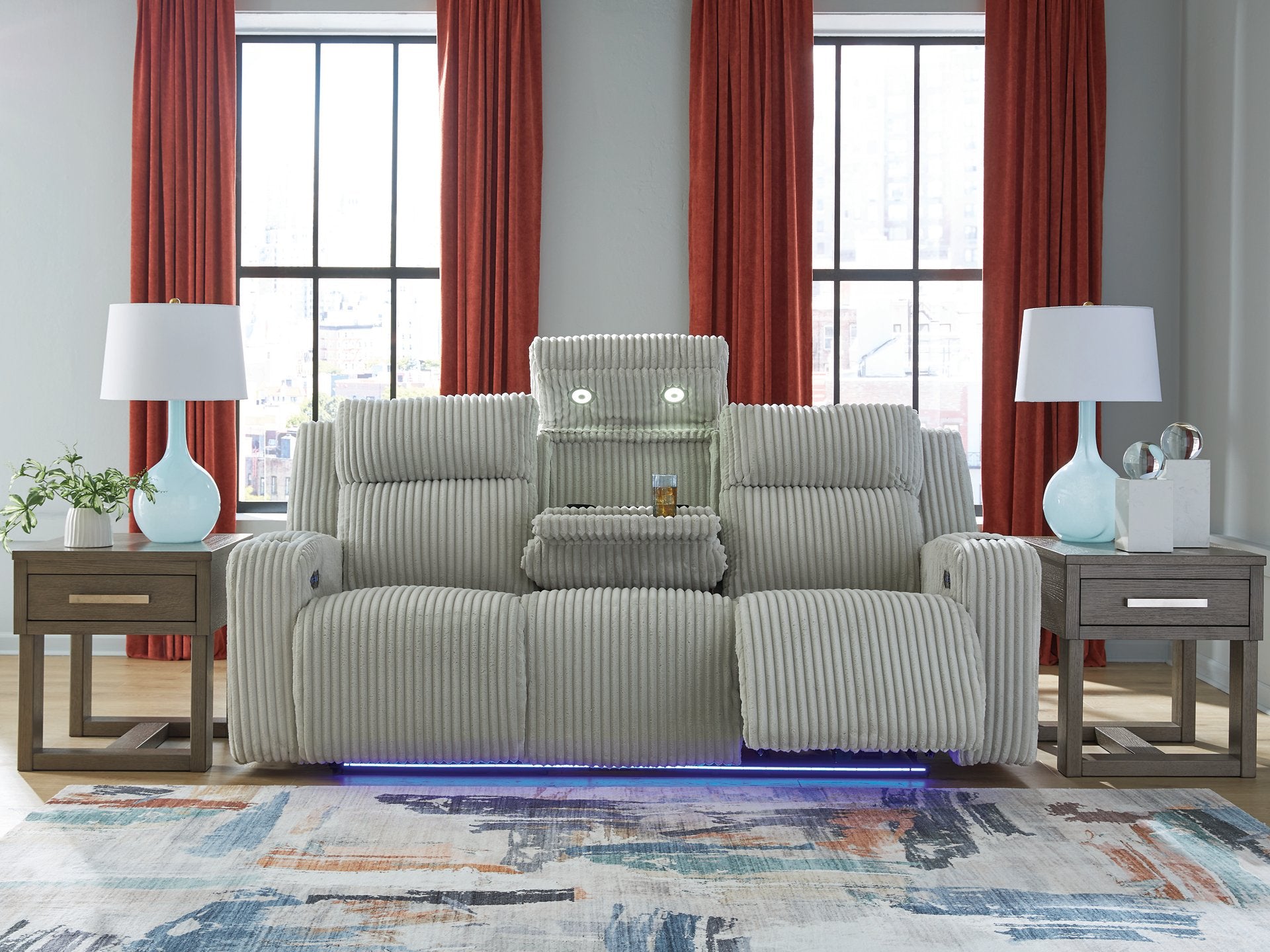 Forest Lake Power Reclining Sofa - Furniture 4 Less Outlet (Salinas,CA)