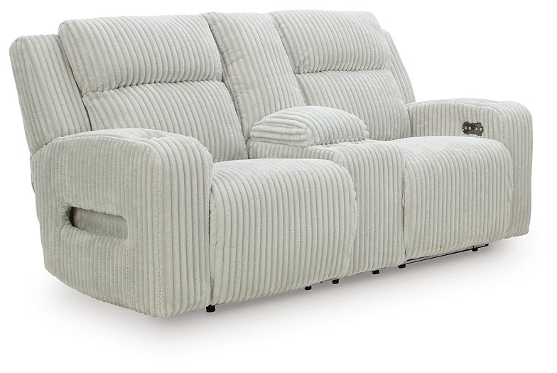 Forest Lake Power Reclining Loveseat with Console - Furniture 4 Less Outlet (Salinas,CA)