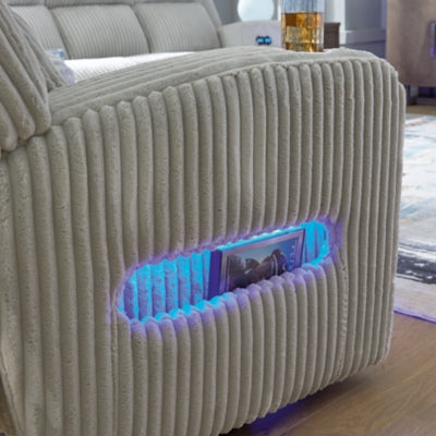 Forest Lake Power Reclining Loveseat with Console - Furniture 4 Less Outlet (Salinas,CA)