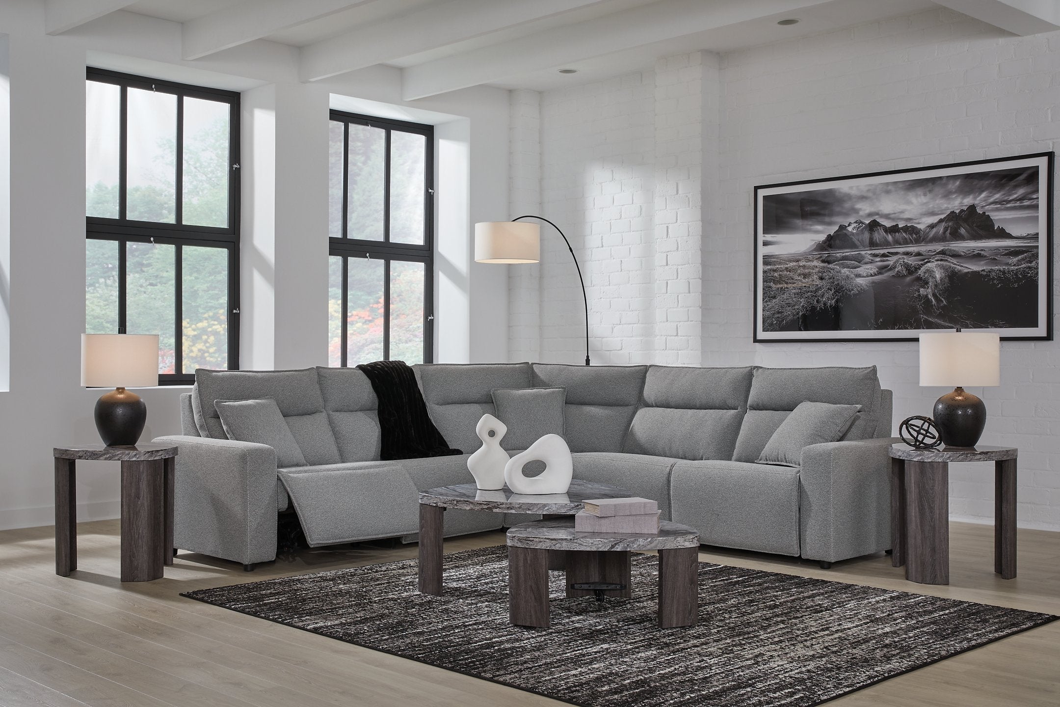 Modmax Power Reclining Sectional - Furniture 4 Less Outlet (Salinas,CA)
