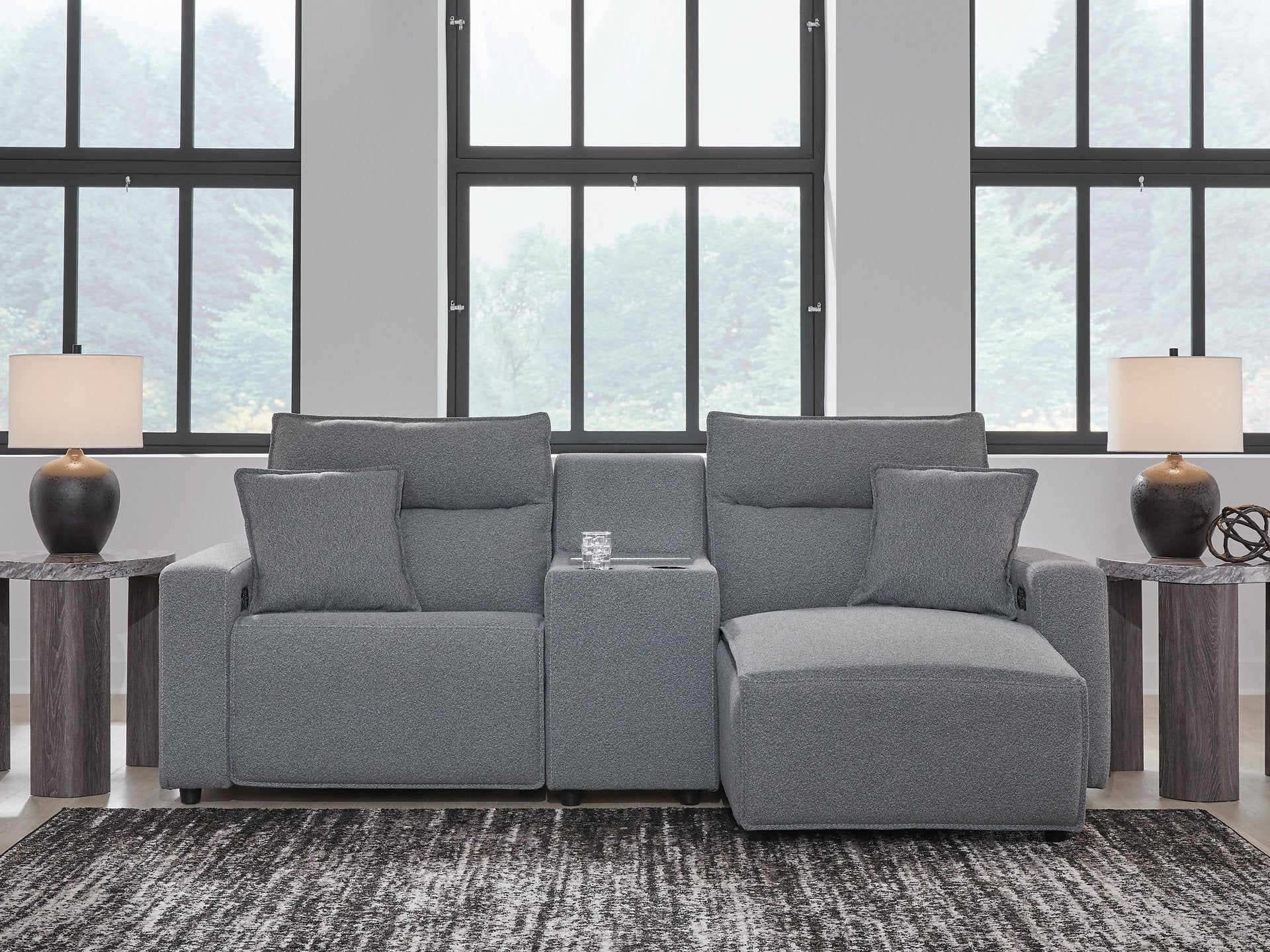 Modmax Power Reclining Sectional with Chaise - Furniture 4 Less Outlet (Salinas,CA)