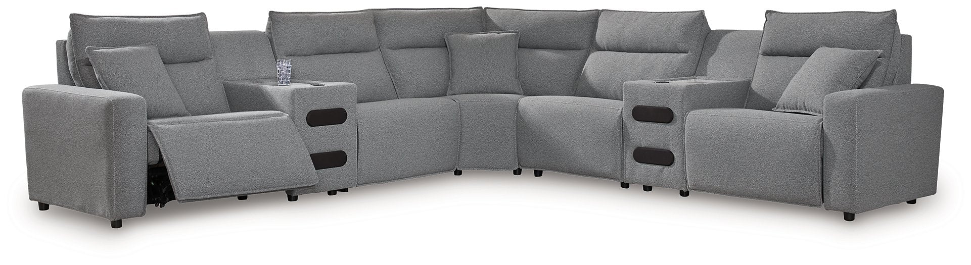Modmax Power Reclining Sectional with Chaise - Furniture 4 Less Outlet (Salinas,CA)