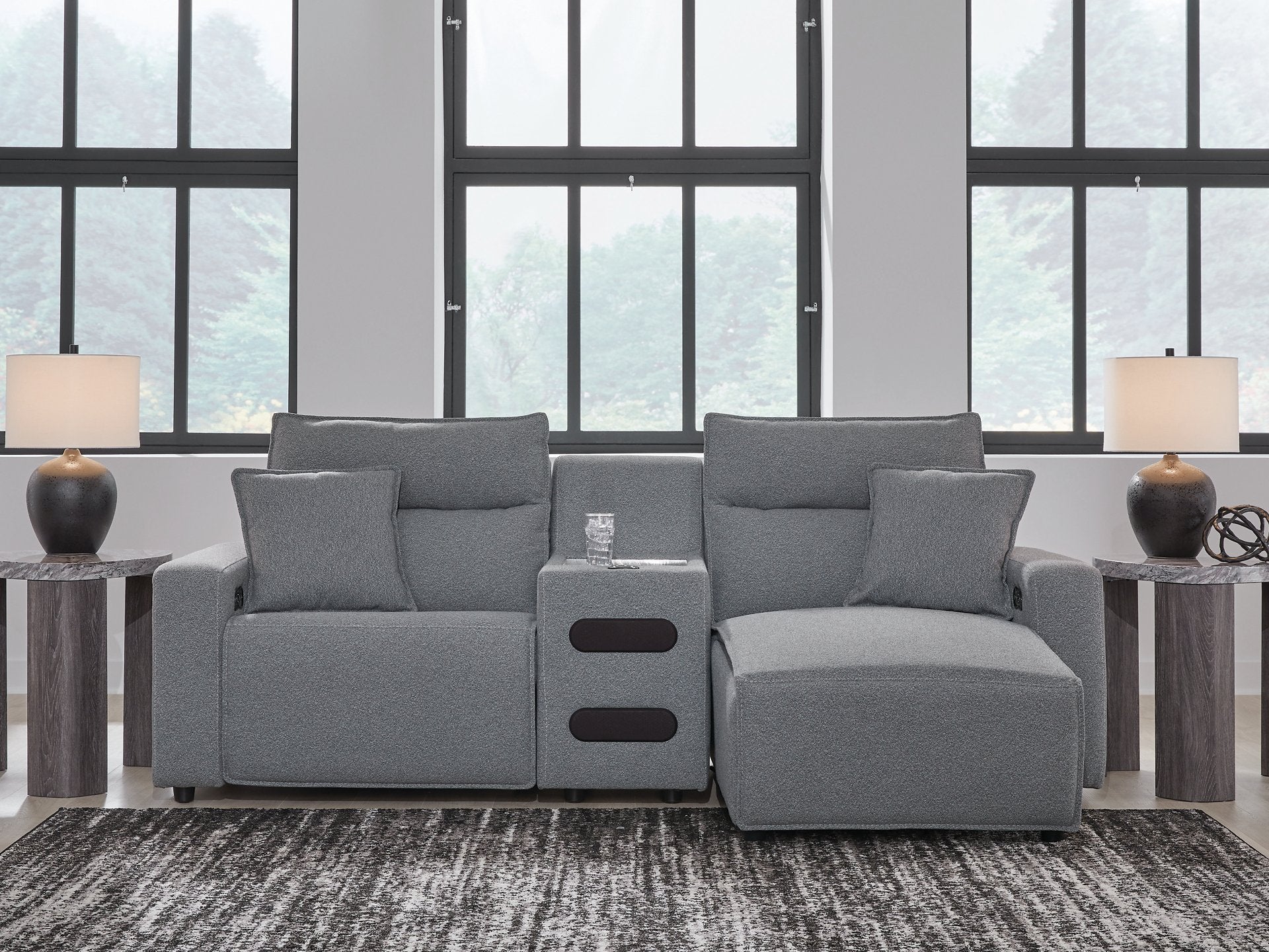 Modmax Power Reclining Sectional with Chaise - Furniture 4 Less Outlet (Salinas,CA)