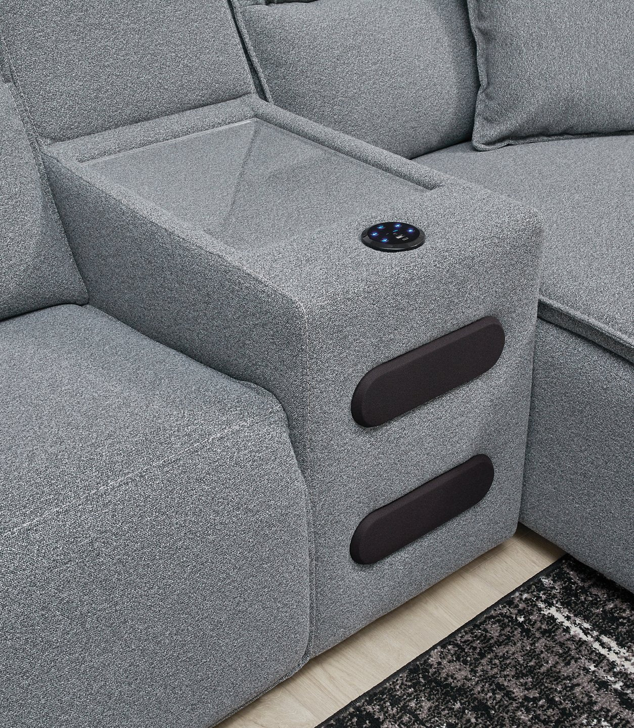 Modmax Power Reclining Sectional with Chaise - Furniture 4 Less Outlet (Salinas,CA)