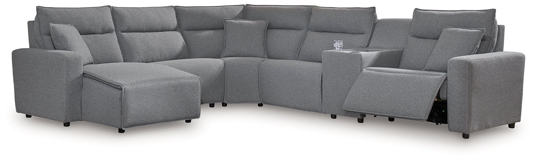Modmax Power Reclining Sectional with Chaise - Furniture 4 Less Outlet (Salinas,CA)