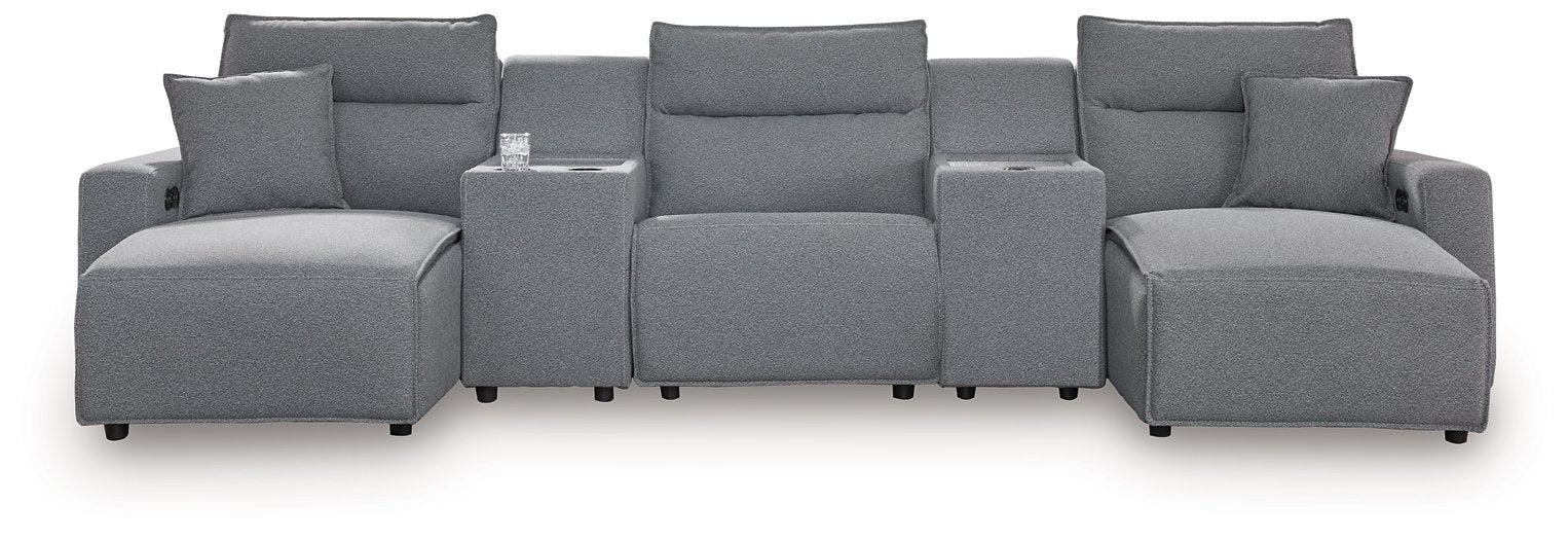 Modmax Power Reclining Sectional with Chaise - Furniture 4 Less Outlet (Salinas,CA)