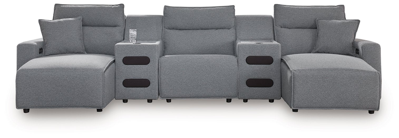 Modmax Power Reclining Sectional with Chaise - Furniture 4 Less Outlet (Salinas,CA)