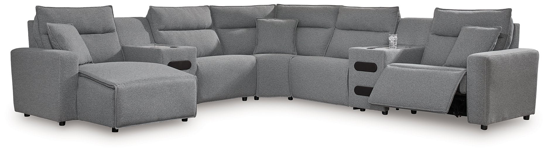 Modmax Power Reclining Sectional with Chaise - Furniture 4 Less Outlet (Salinas,CA)
