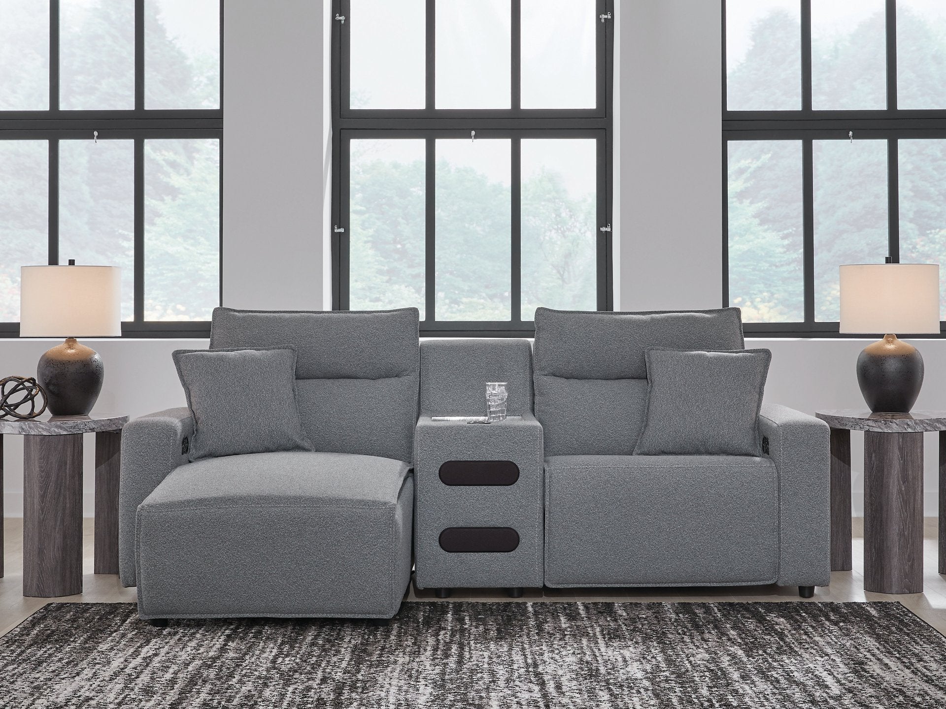Modmax Power Reclining Sectional with Chaise - Furniture 4 Less Outlet (Salinas,CA)