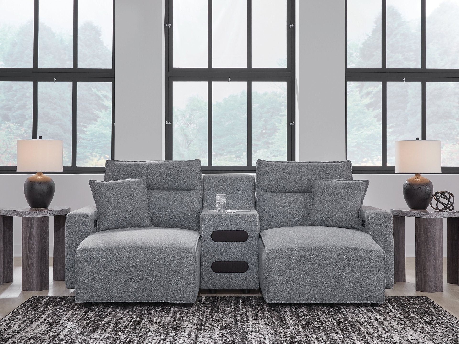 Modmax Power Reclining Sectional with Chaise - Furniture 4 Less Outlet (Salinas,CA)