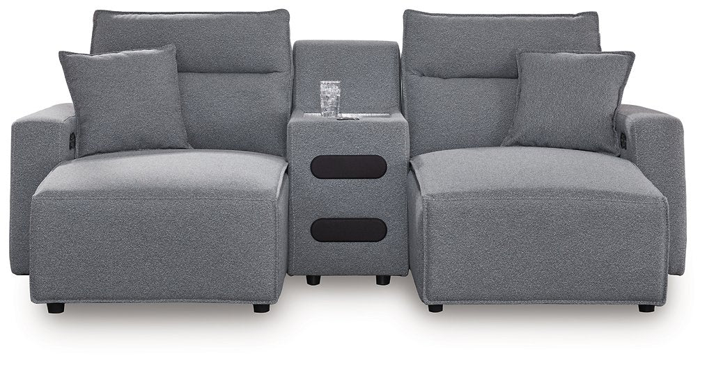 Modmax Power Reclining Sectional with Chaise - Furniture 4 Less Outlet (Salinas,CA)