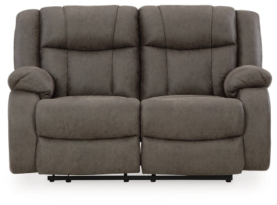 First Base Reclining Loveseat - Furniture 4 Less Outlet (Salinas,CA)