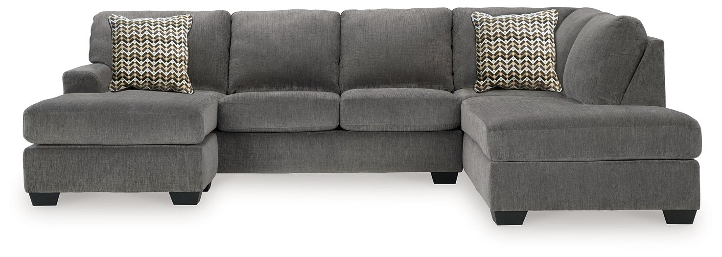 Riverfield Sectional with Chaise - Furniture 4 Less Outlet (Salinas,CA)