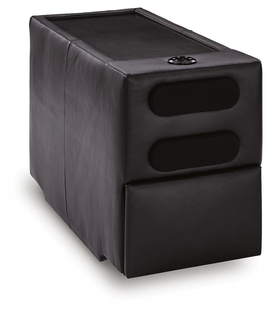 Modmax II Double Chaise Sectional with Audio Consoles