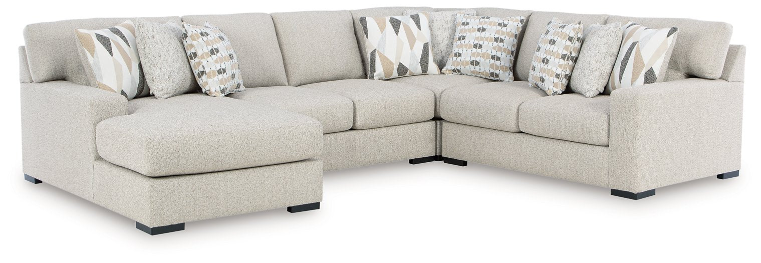 Laurelgrove Sectional with Chaise - Furniture 4 Less Outlet (Salinas,CA)