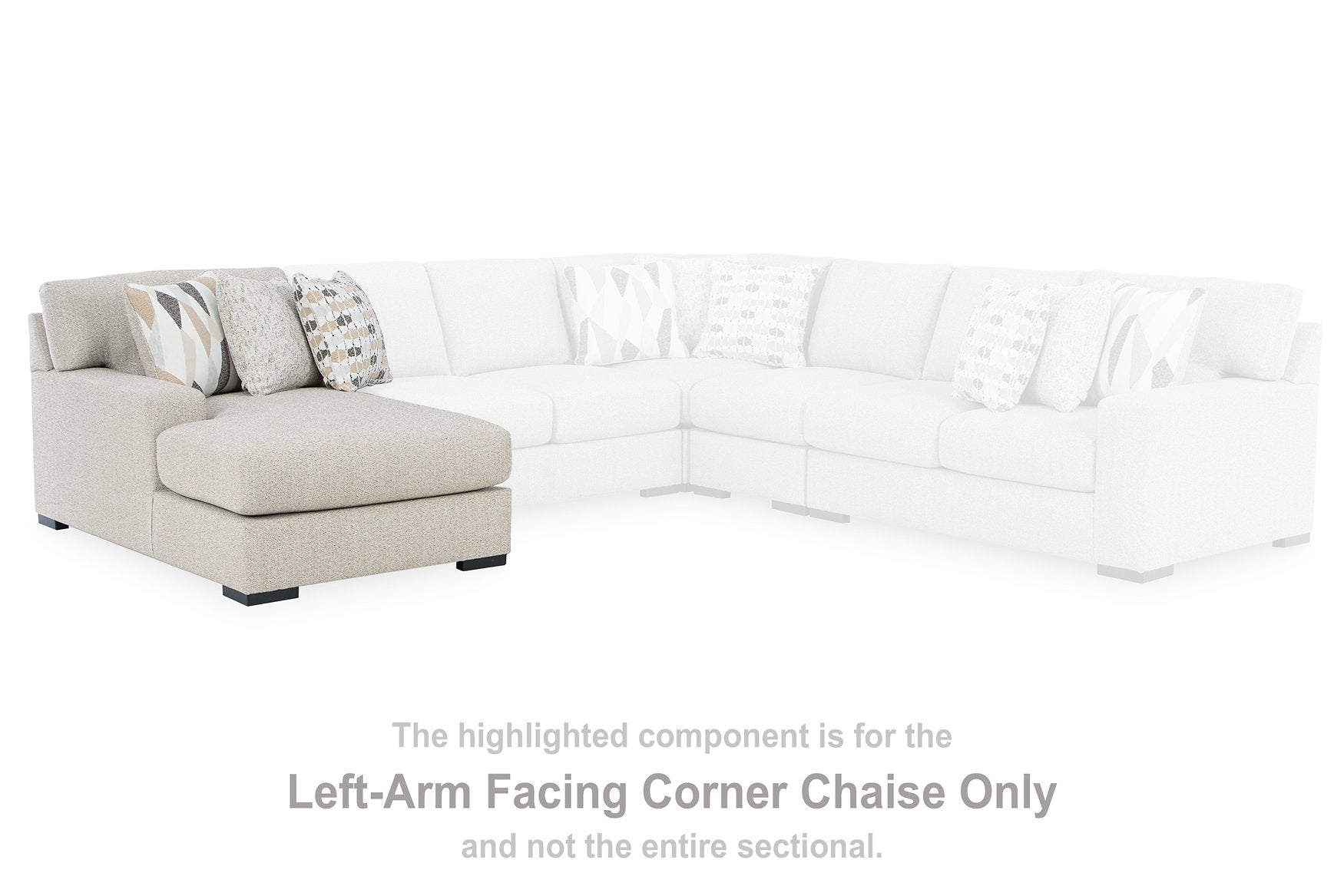 Laurelgrove Sectional with Chaise - Furniture 4 Less Outlet (Salinas,CA)