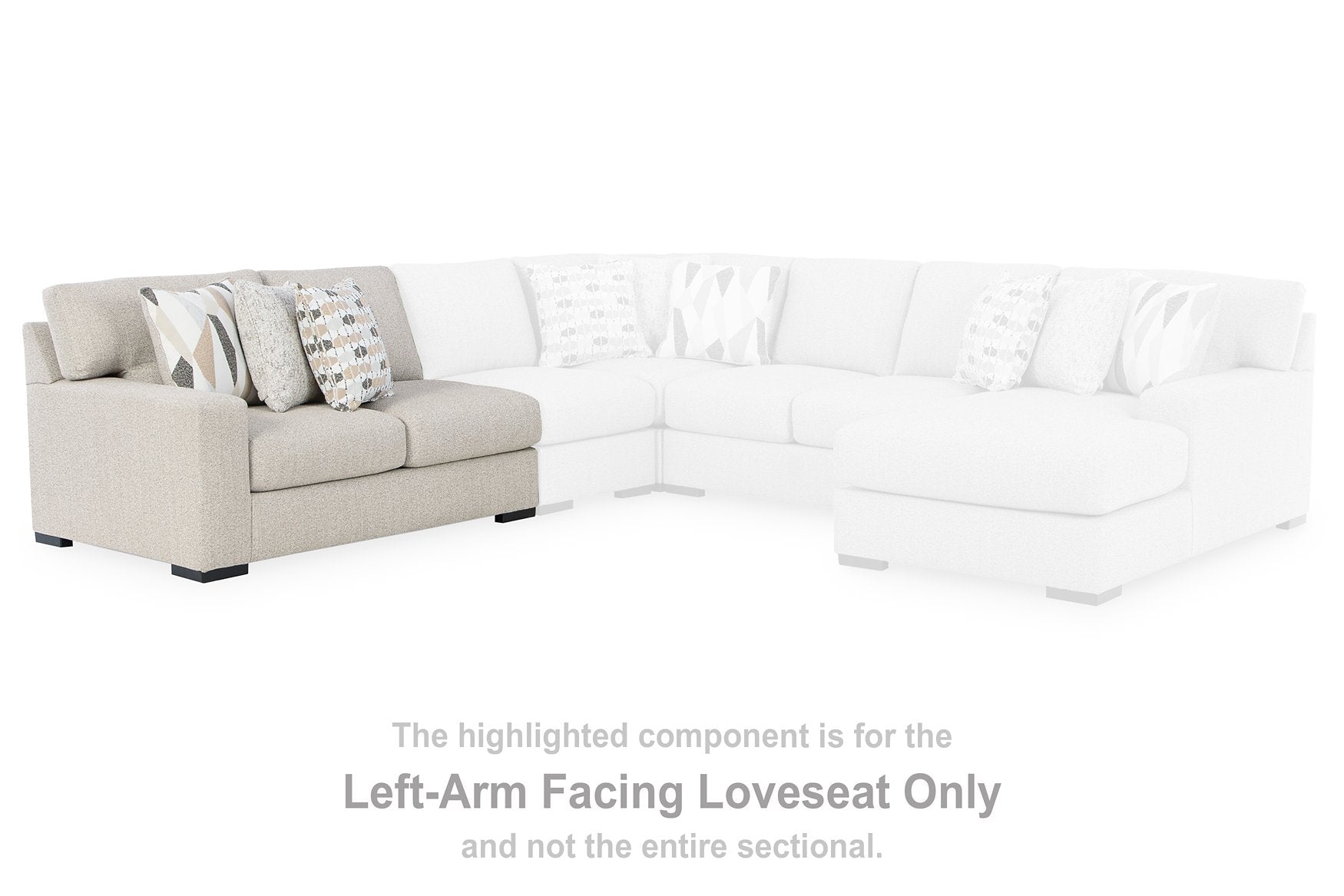 Laurelgrove Sectional with Chaise - Furniture 4 Less Outlet (Salinas,CA)