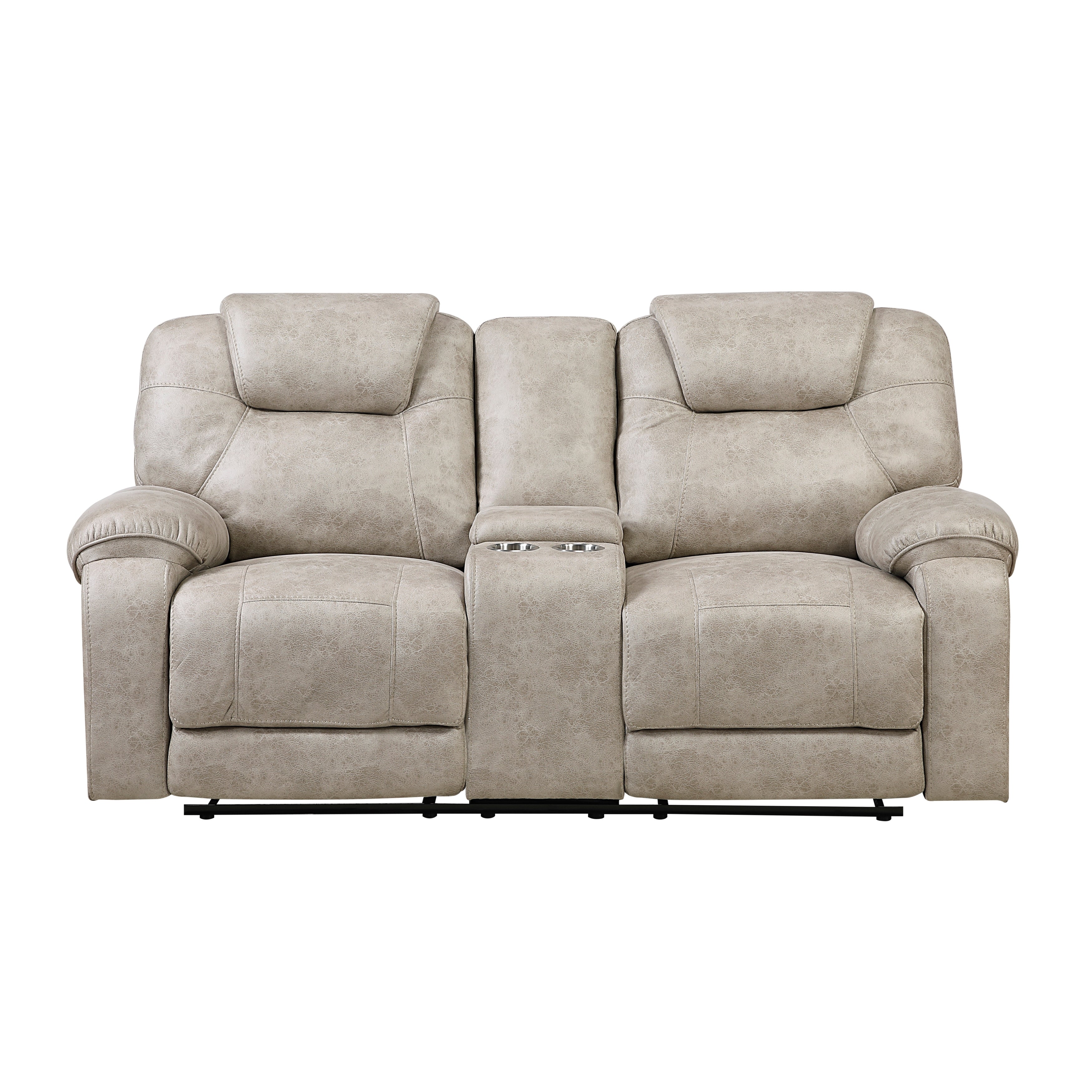 Gainesville-Double Reclining Love Seat with Center Console image