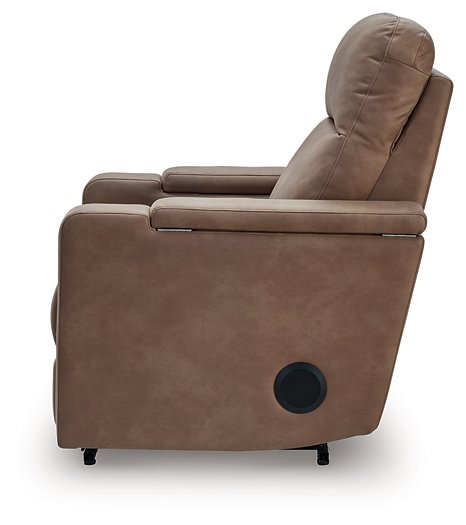 Lorrenton Power Glider Recliner with Audio System - Furniture 4 Less Outlet (Salinas,CA)