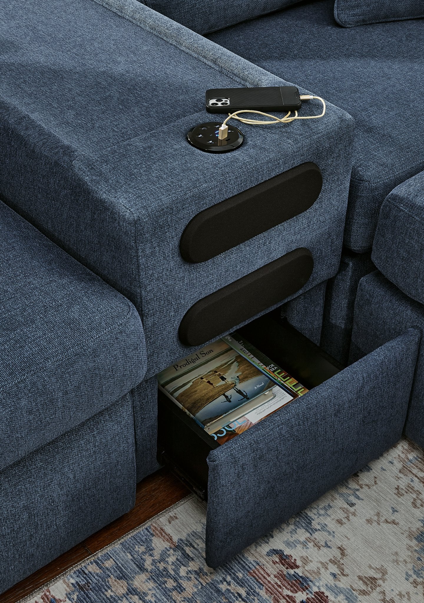 Modmax Sectional with Audio Console - Furniture 4 Less Outlet (Salinas,CA)