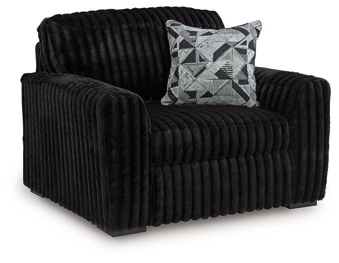 Midnight-Madness Oversized Chair - Furniture 4 Less Outlet (Salinas,CA)