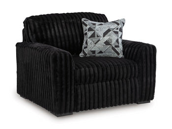 Midnight-Madness Oversized Chair - Furniture 4 Less Outlet (Salinas,CA)