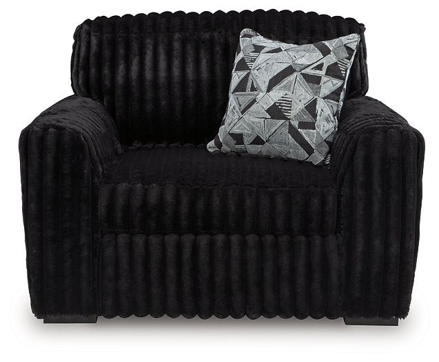 Midnight-Madness Oversized Chair - Furniture 4 Less Outlet (Salinas,CA)