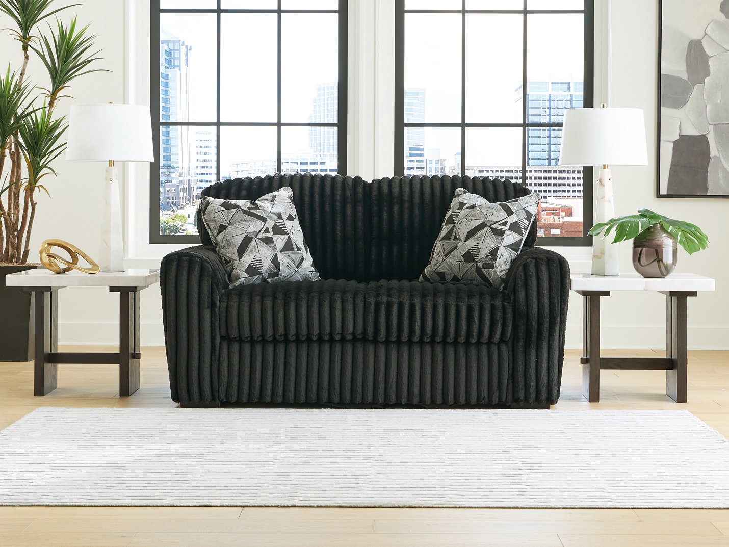 Midnight-Madness Loveseat - Furniture 4 Less Outlet (Salinas,CA)