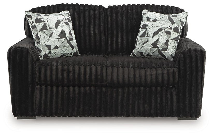 Midnight-Madness Loveseat - Furniture 4 Less Outlet (Salinas,CA)