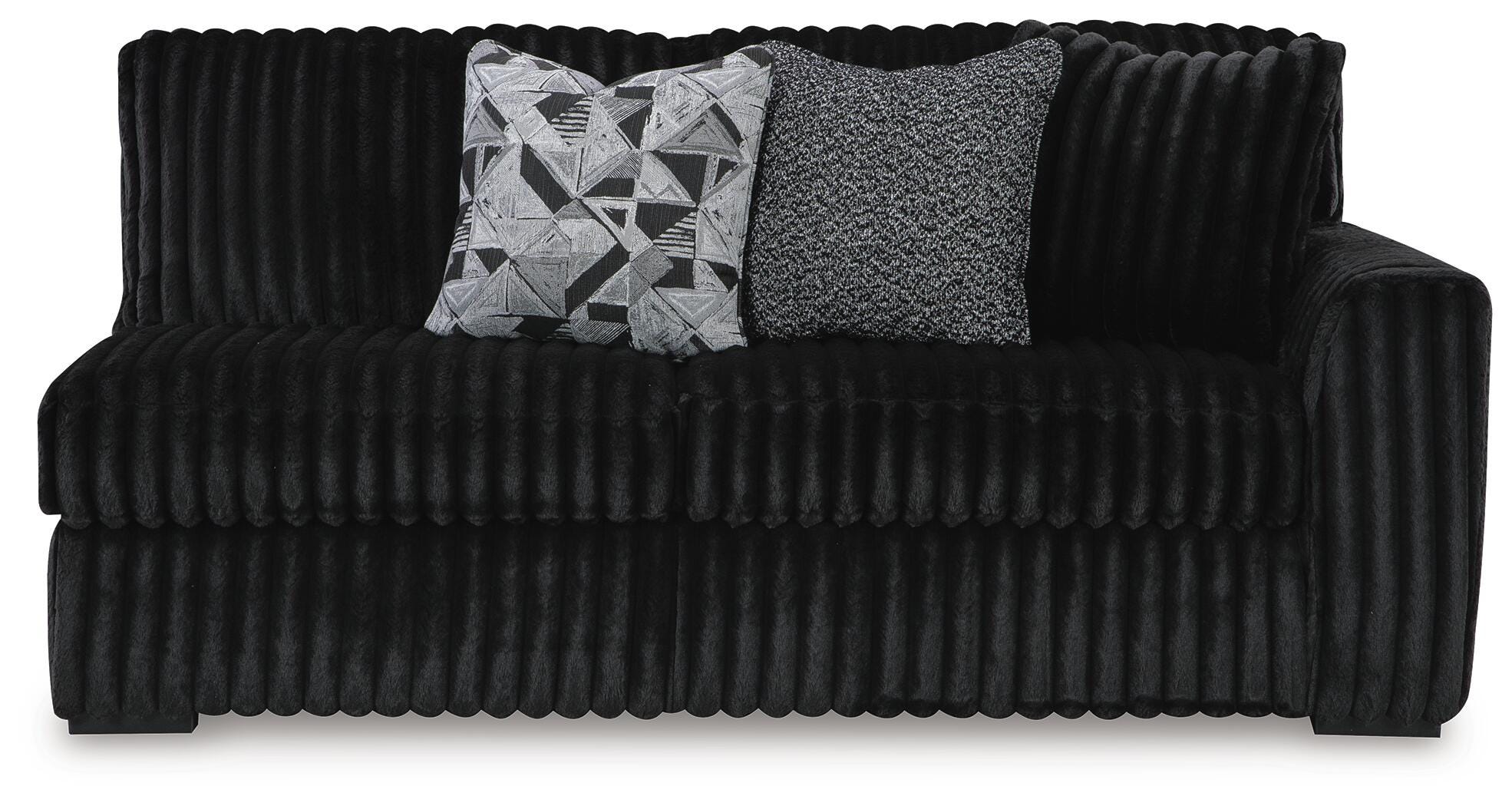 Midnight-Madness Sectional Sofa with Chaise