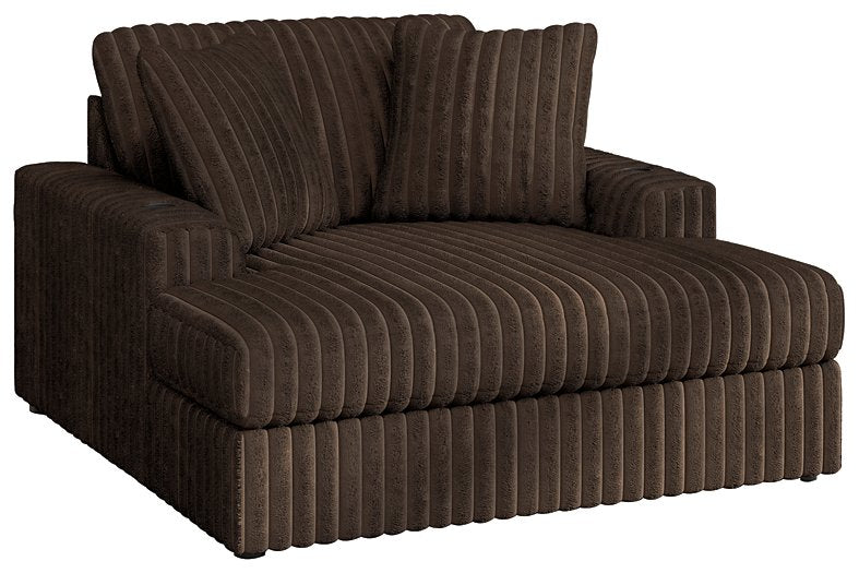 Midnight-Madness Oversized Chaise - Furniture 4 Less Outlet (Salinas,CA)