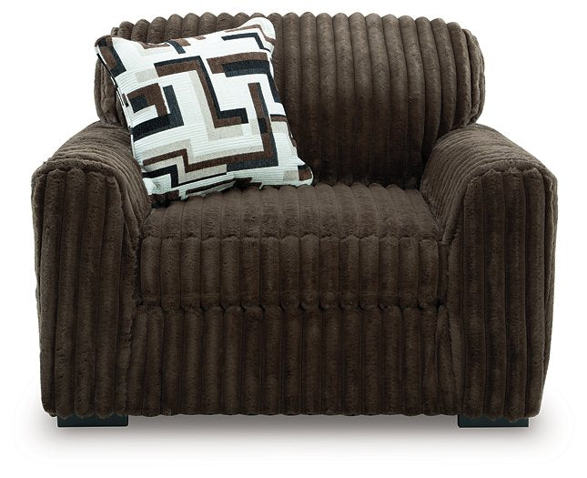 Midnight-Madness Oversized Chair - Furniture 4 Less Outlet (Salinas,CA)