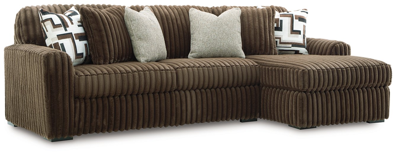 Midnight-Madness Sectional Sofa with Chaise - Furniture 4 Less Outlet (Salinas,CA)