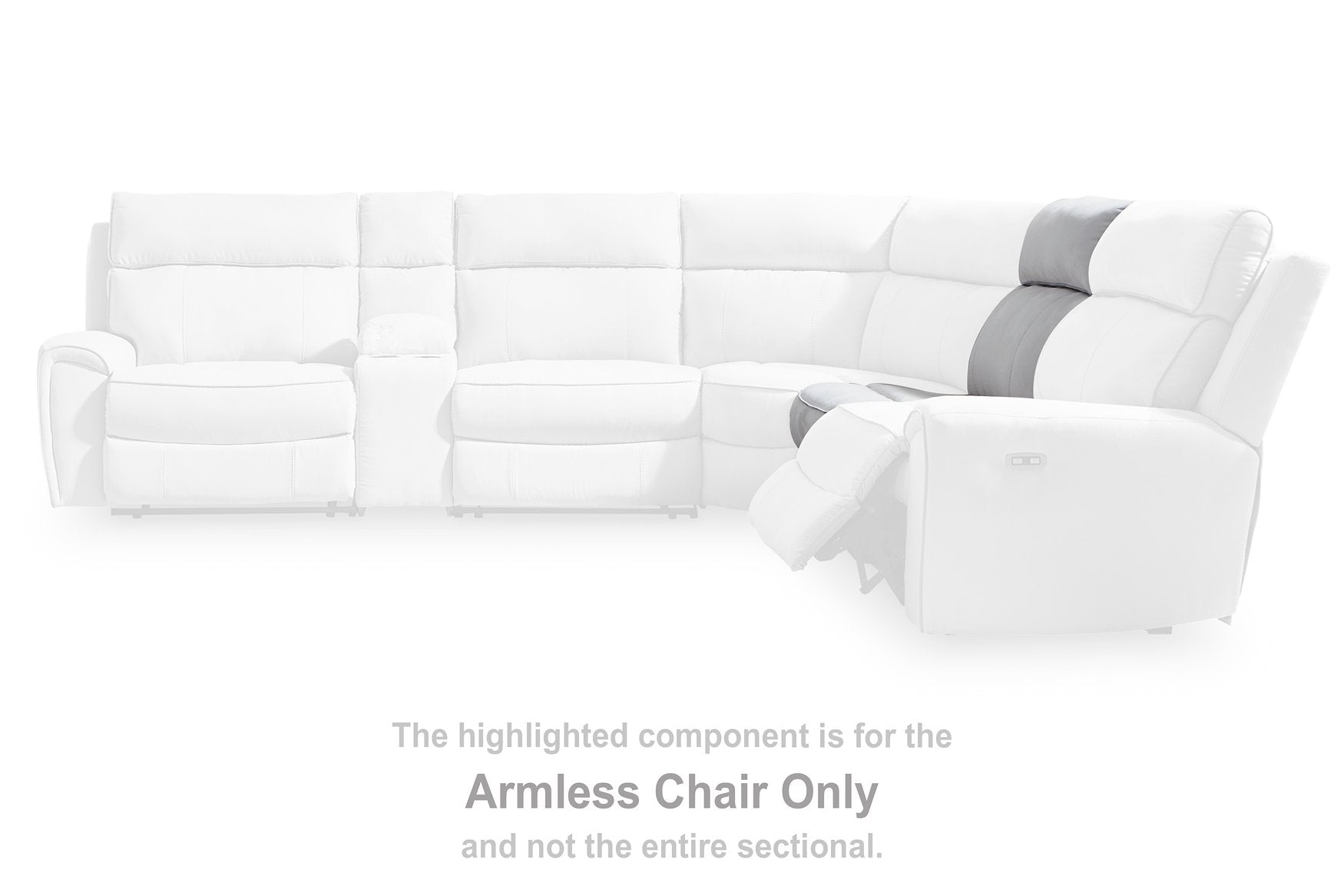 Social Pointe Reclining Sectional with Storage Console - Furniture 4 Less Outlet (Salinas,CA)