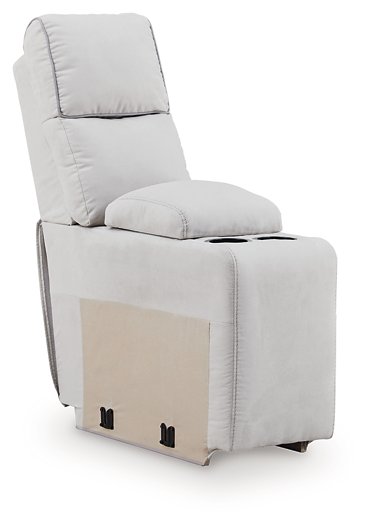 Social Pointe Reclining Sectional with Storage Console - Furniture 4 Less Outlet (Salinas,CA)