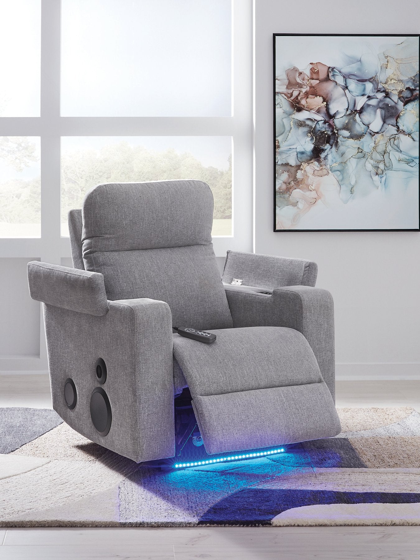 Pineland Power Glider Recliner with Audio System - Furniture 4 Less Outlet (Salinas,CA)