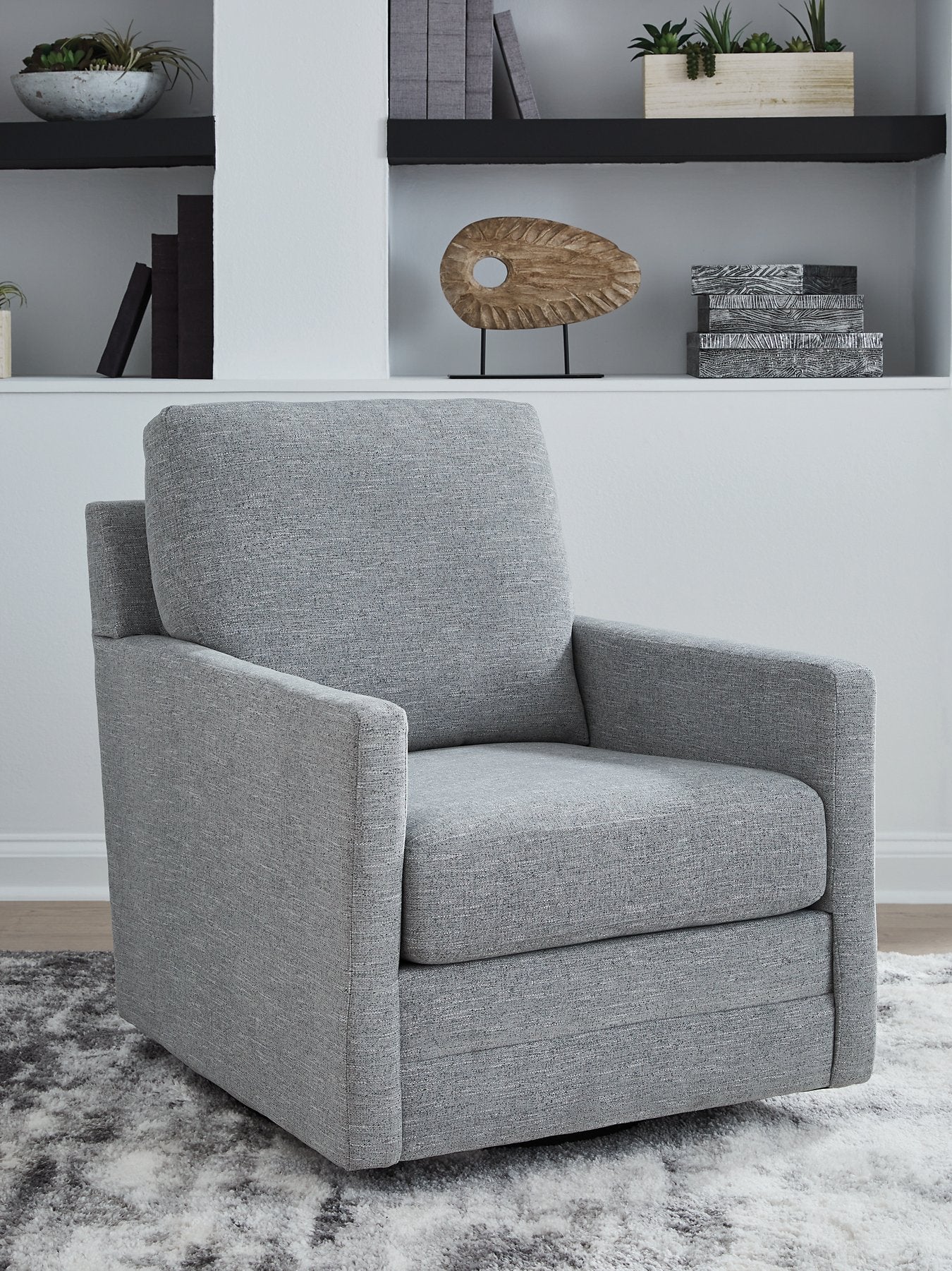 Freybourne Next-Gen Nuvella Swivel Accent Chair - Furniture 4 Less Outlet (Salinas,CA)