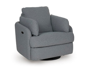Alainmont Next-Gen Nuvella Swivel Power Recliner - Furniture 4 Less Outlet (Salinas,CA)