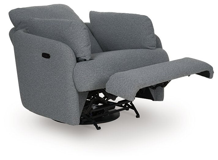 Alainmont Next-Gen Nuvella Swivel Power Recliner - Furniture 4 Less Outlet (Salinas,CA)