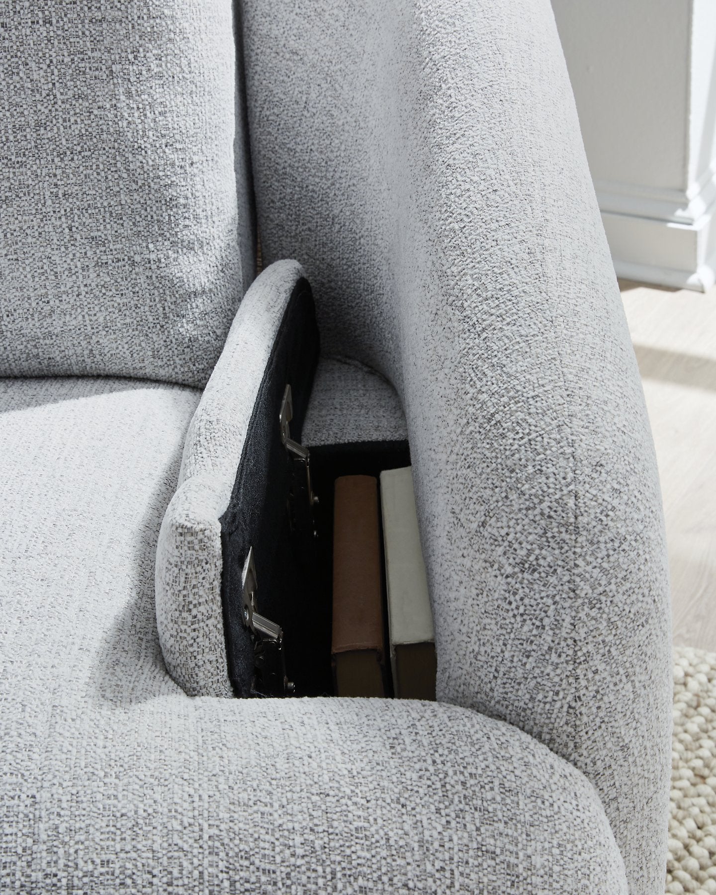 Alainmont Next-Gen Nuvella Swivel Power Recliner - Furniture 4 Less Outlet (Salinas,CA)