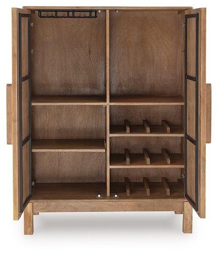 Pellamour Bar Cabinet - Furniture 4 Less Outlet (Salinas,CA)